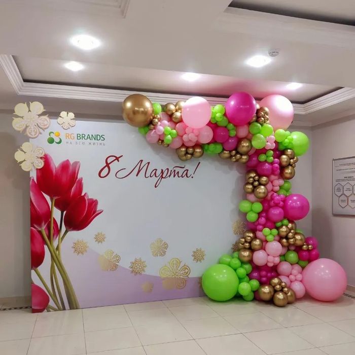 Фотозона на 8 марта