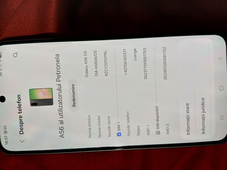 Samsung a 56 5g impecabil
