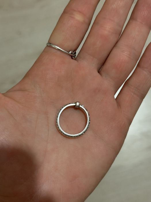 Кольцо эмаль с серебром