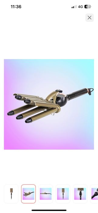 Плойка Cronier плойка состоит ищ 5 щипцов.