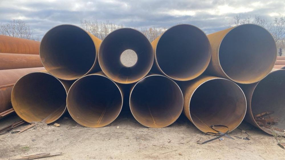 Труба металлическая стальная Д-920мм стенка 8-10-13мм Оптом База