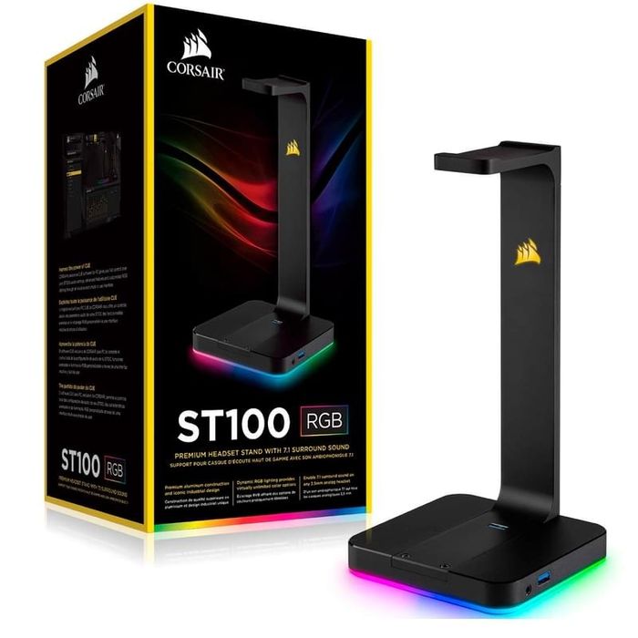 Подставка премиум-класса для наушников Corsair ST100 7.1 RGB