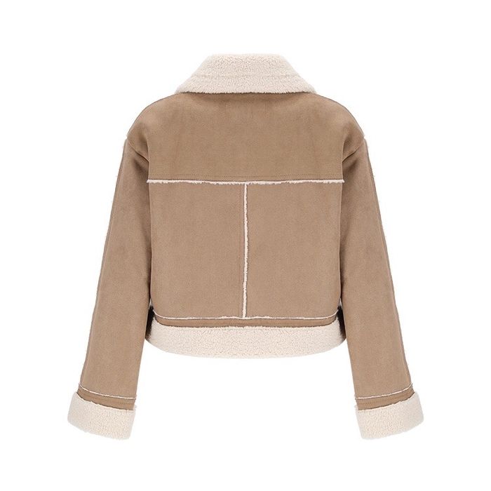 Укороченная дубленка