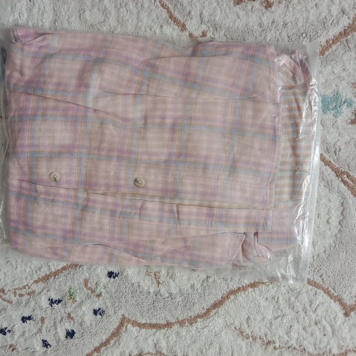 Рубашка лён до 54р.