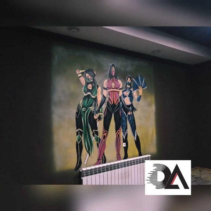 Картины/ роспись стен / граффити / настенный принт