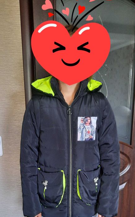 куртка осень весна на девочку