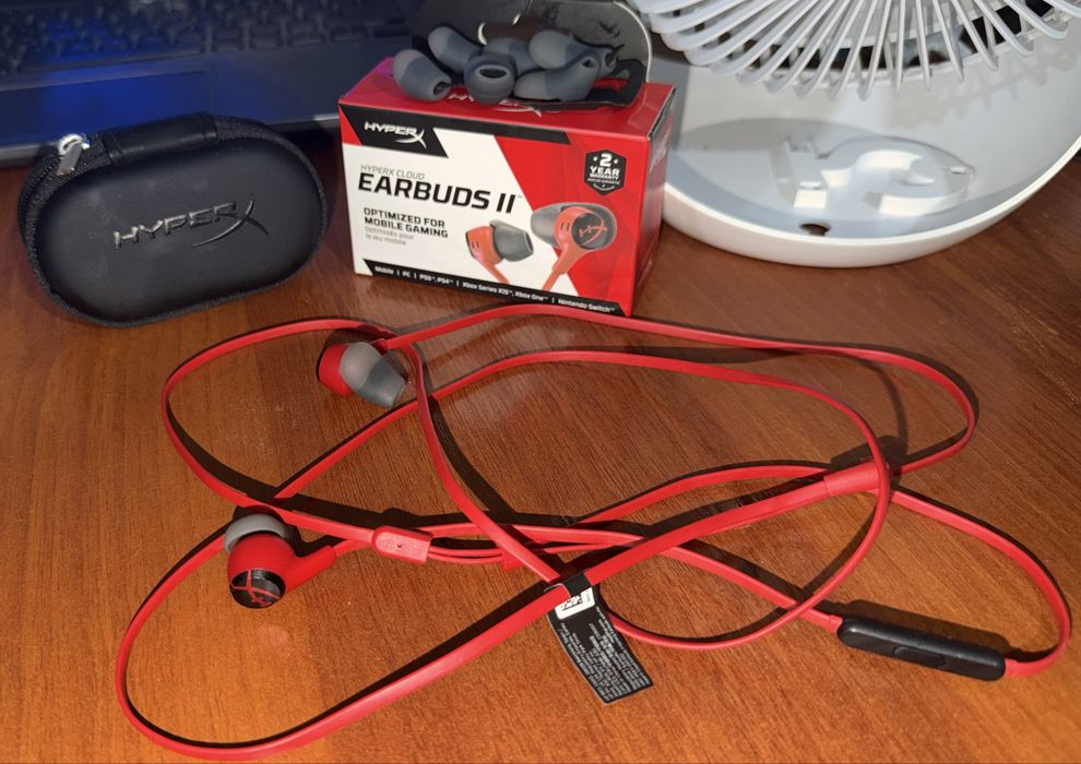 Наушник hyperx cloud earbuds 2