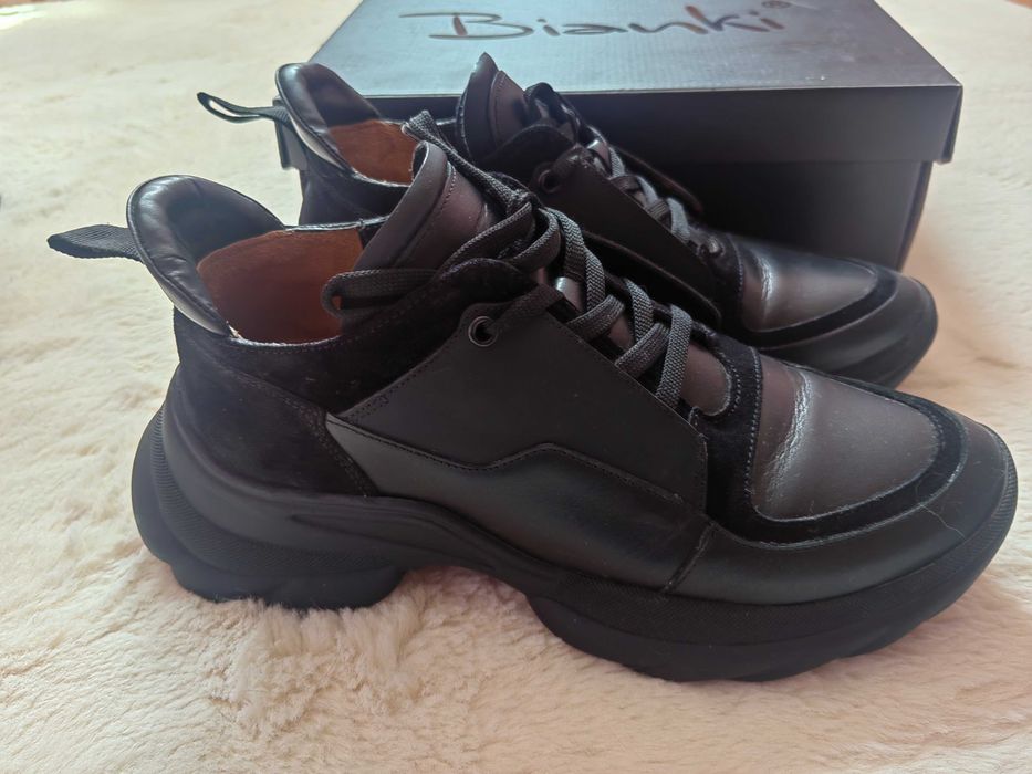 Обувки Bianki черни