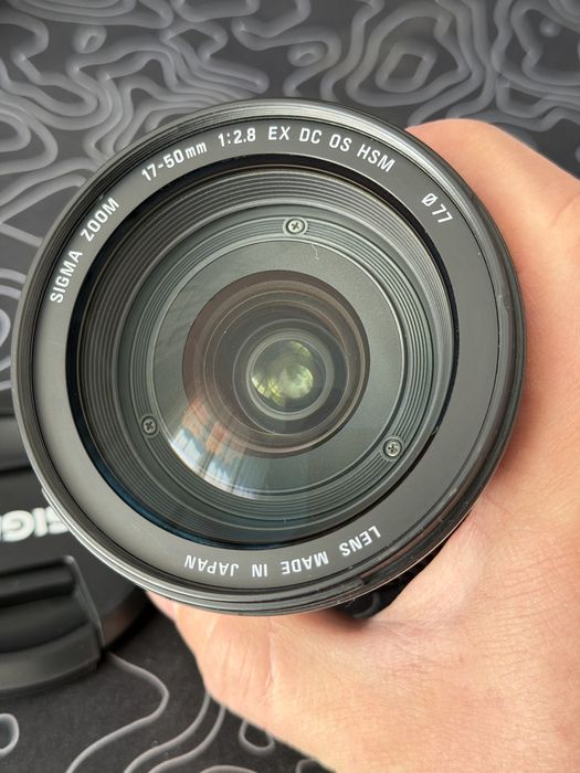 Sigma DC 17-50mm 1: 2.8 EX HSM