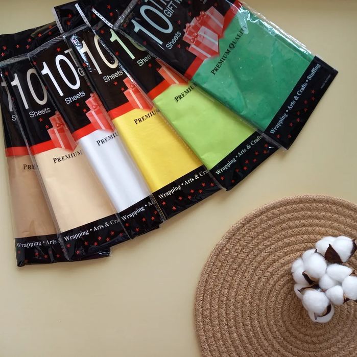 Бумага тишью, в пачке 10 листов