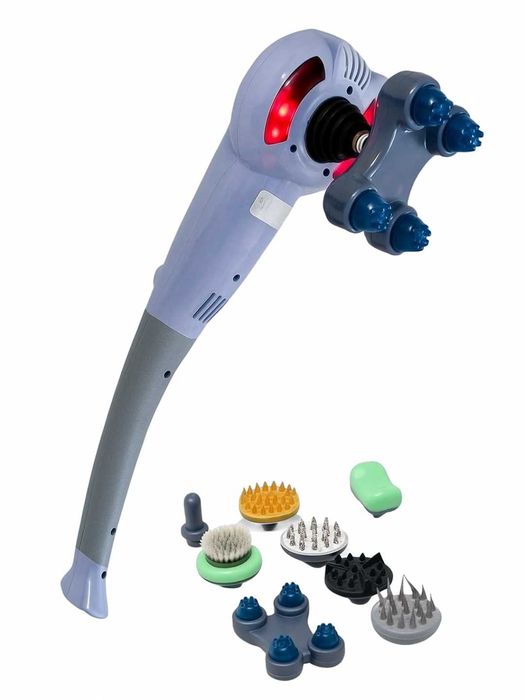 Электрический массажер для спины и шеи, массажер с 12 режимами