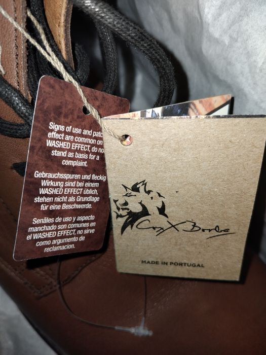 Мъжки кожени боти  44