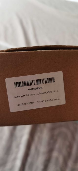 Комплект за кримпване/кримп клещи