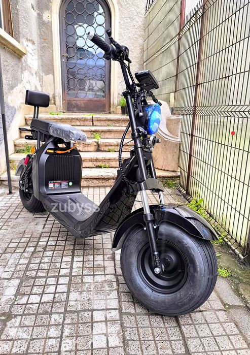 Scuter Electric Fara Permis Smarda 1500W 20Ah  BlackEdition 2026