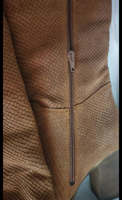 Cizme lungi piele naturala