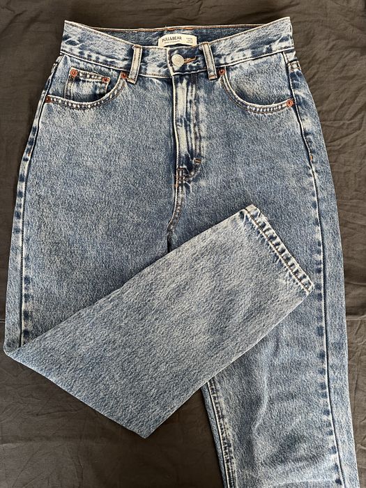 Сини дънки Pull & Bear