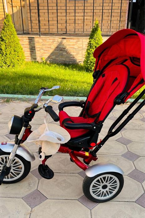 Детская коляска велосипед