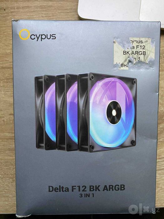 Ocypus Delta F12 BK ARGB ventilyator sotiladi.