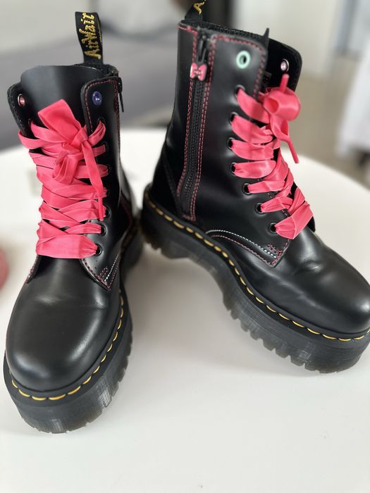 Dr Martens Jadon Hello Kitty Women's Platform Boots
