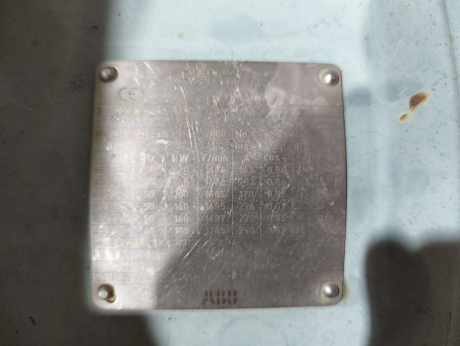 Motoar electric trifazat ABB, 160kW, 1500rpm, 380V
