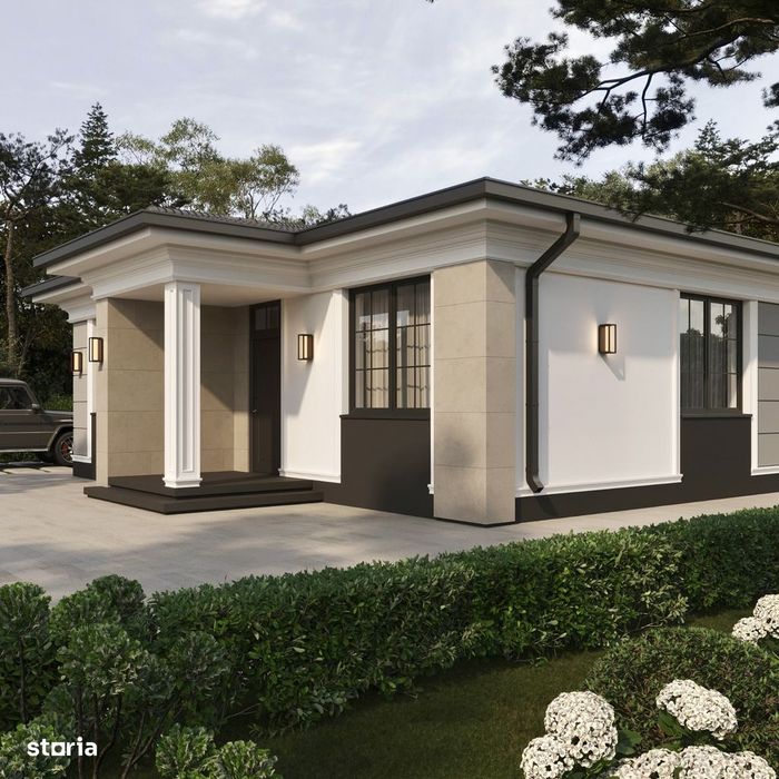 Statie CTP la 75 metri!2 BAI! Pod izolat! Dressing! Casa Dancu-Holboca
