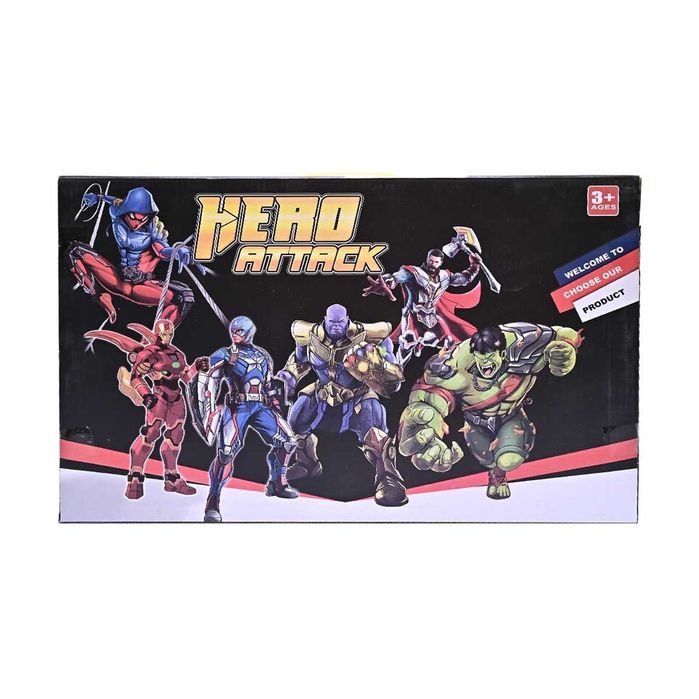 Голям комплект Фигурки Спайдърмен Avengers с маска и изстрелвачка