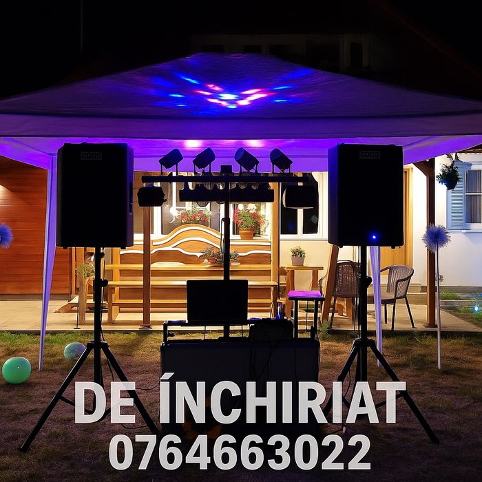 Inchiriez boxe, JBL, Boxa active, sonorizare evenimente, muzica petrec