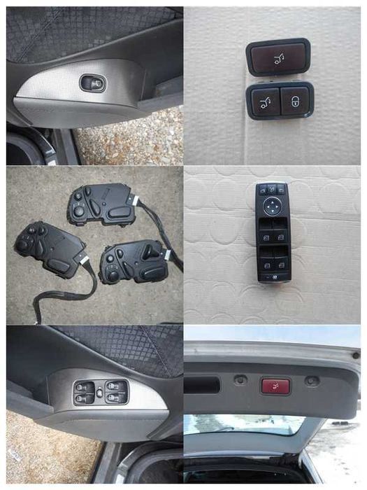 Бутони и конзоли за седалки, аербеци кори багажници и др.  от Мерцедес