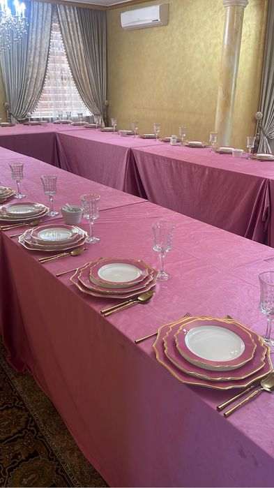 Прокат посуда стол стулья шатер