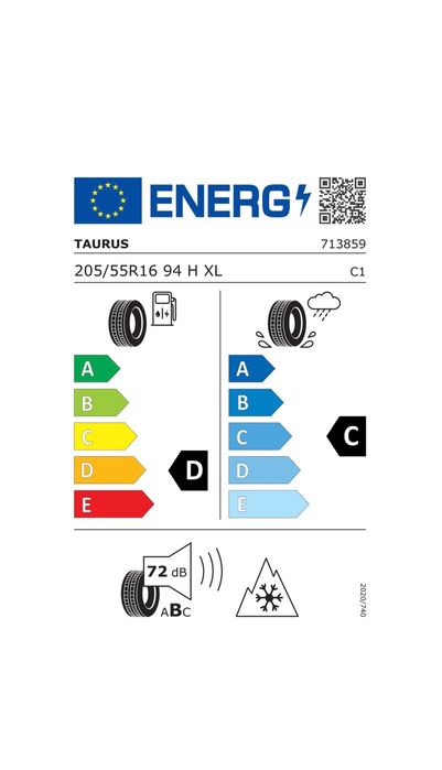TAURUS Winter 205/55R16 94H XL