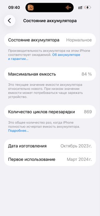 Айфон 15 128гб.