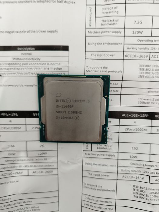 Процессор i5 11400f