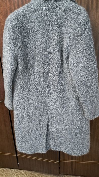 Вълнено дамско палто размер L