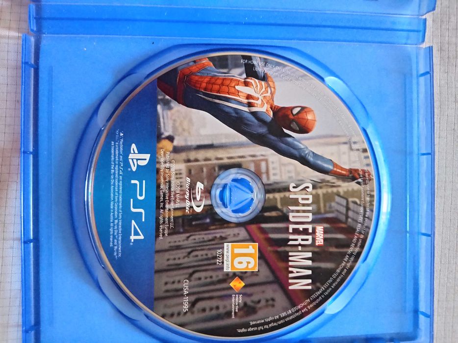 Игра за PS4 Spider-man "Be greater"