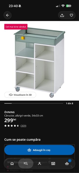 OVNING carucior IKEA