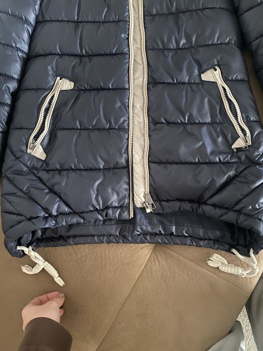 Тъмносиньо дамско яке