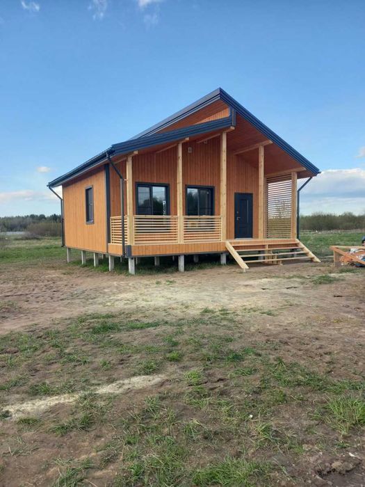 Строительство дома под ключ, каркасные и модульные дома, бани