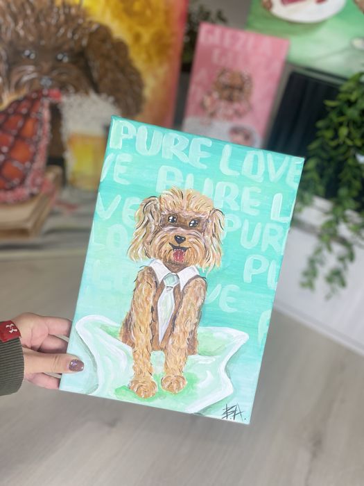 Картини на Той пудел