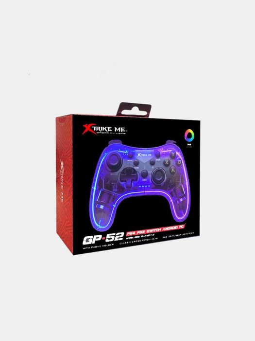 Геймпад Bluetooth RGB для Android/IOS/ПК/PS3/PS4