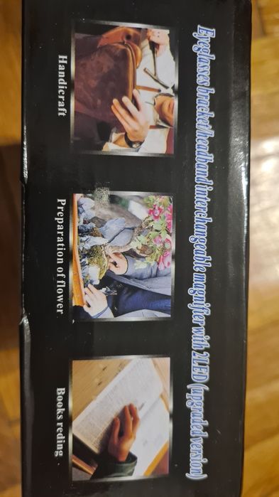 Ochelari tehnici cu lupa si leduri