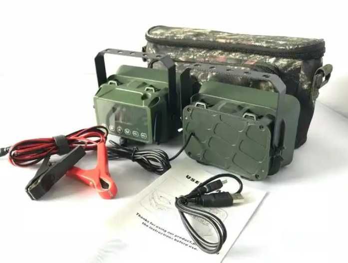 Set Chematoare 500m 60w + difuzor prepelita, rata, gasca, vulpe, sacal