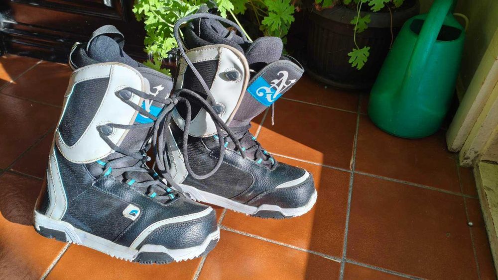 Комплект -160лв Сноуборд 125cm с автомати и обувки Nidecker 38