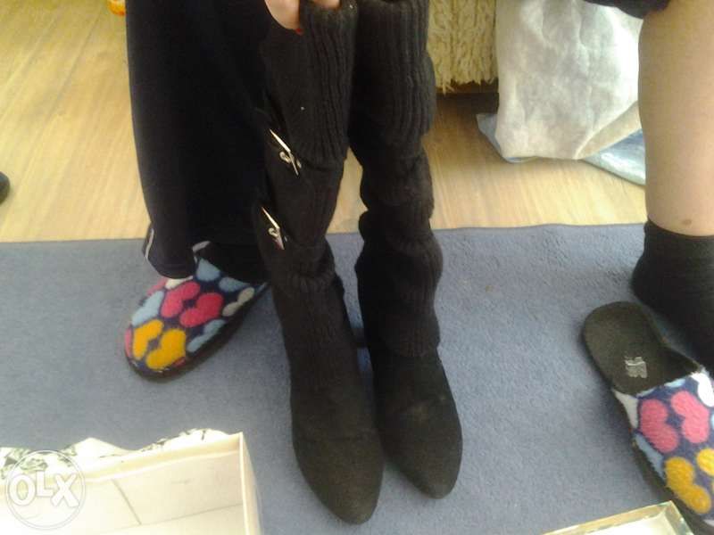 дамски ботуши в добро състояние