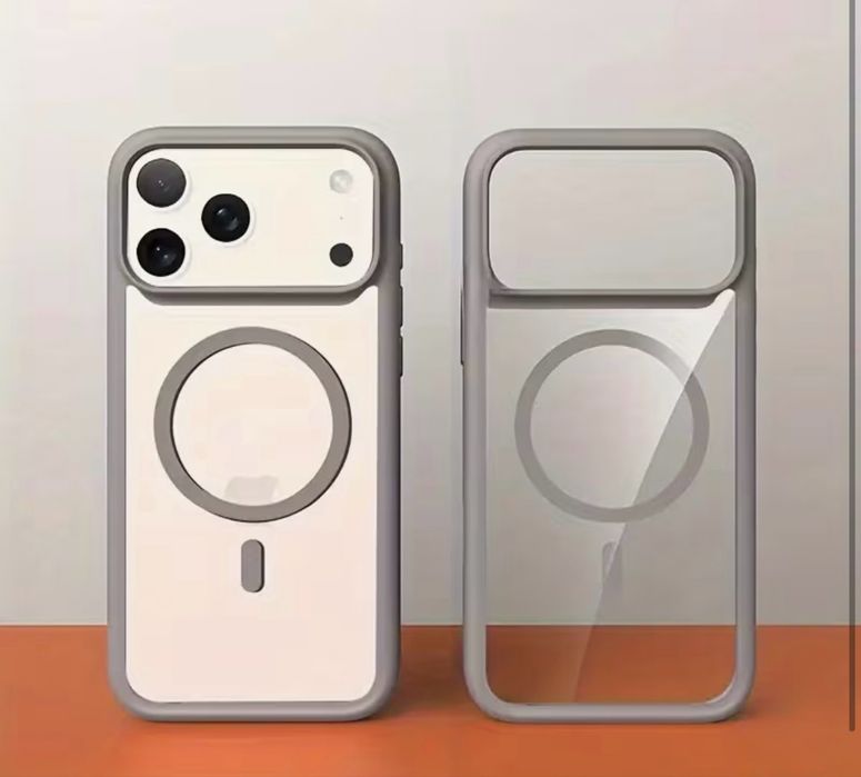 Iphone 17 17 AIR 17 PRO 17 PRO MAX Husa Magnetica Spate Translucent