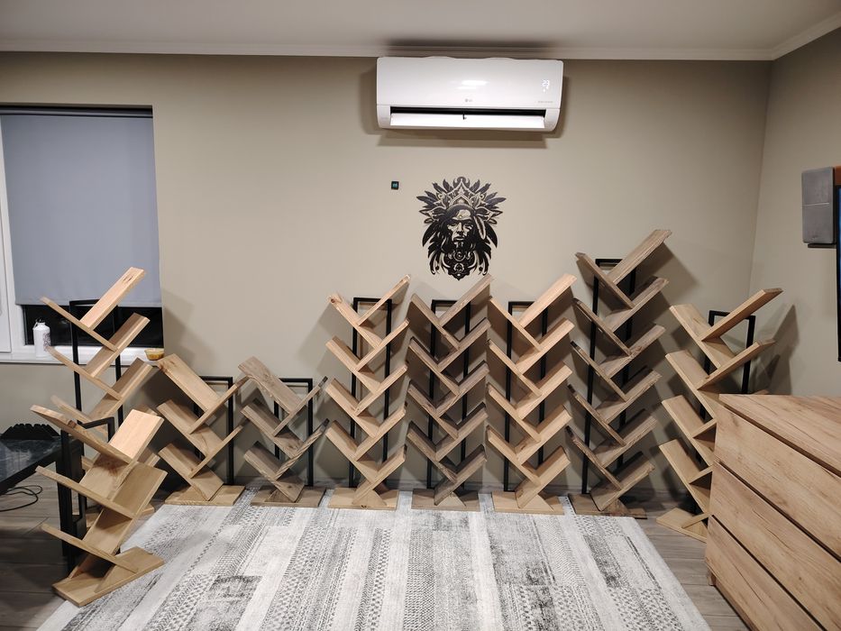 Етажерки в индустриален стил