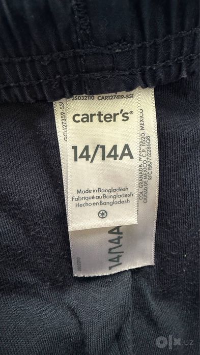 Теплые джинсы,штаны carters