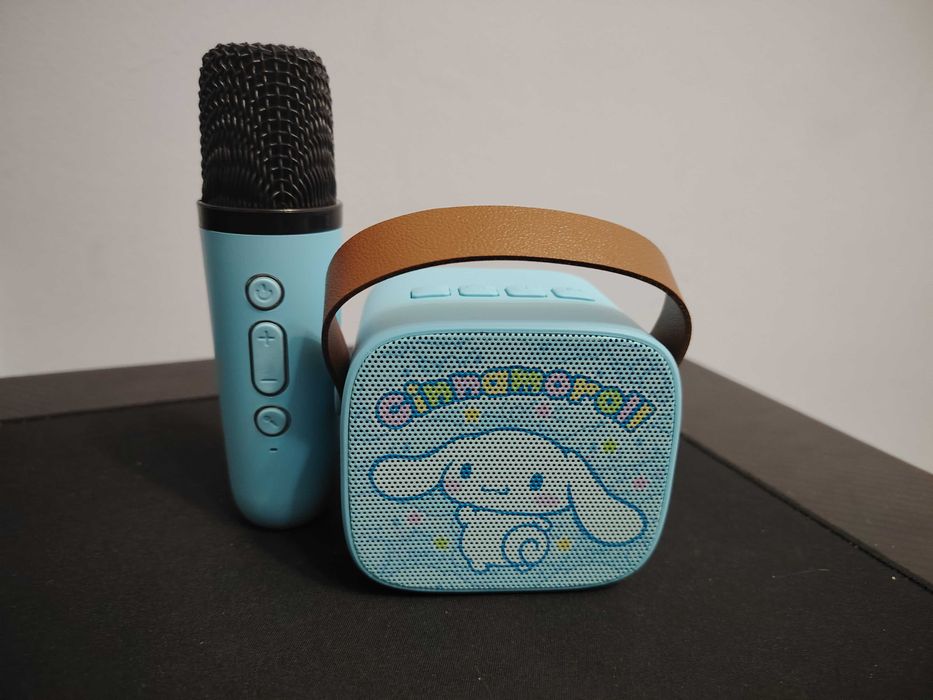 Мини караоке система, Bluetooth Колонка с безжичен микрофон !