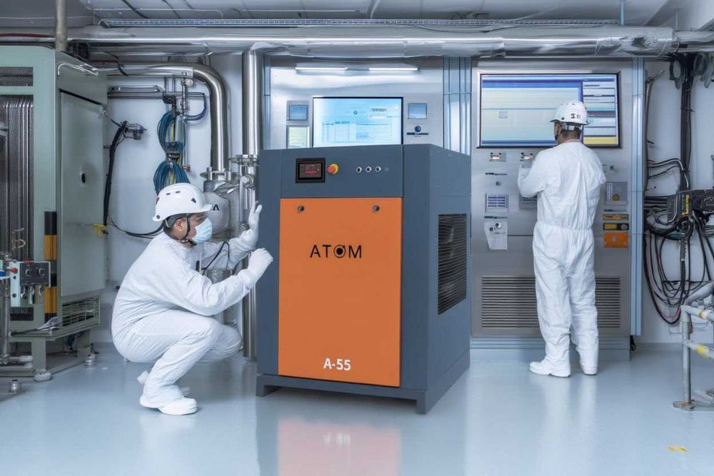 Vintli kompressor ATOM A-55 | 55 kVt | 10 bar