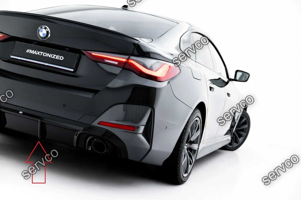 Difuzor bara spate Bmw Seria 4 G26 M-Pack Gran Coupe 2021- v14 Maxton