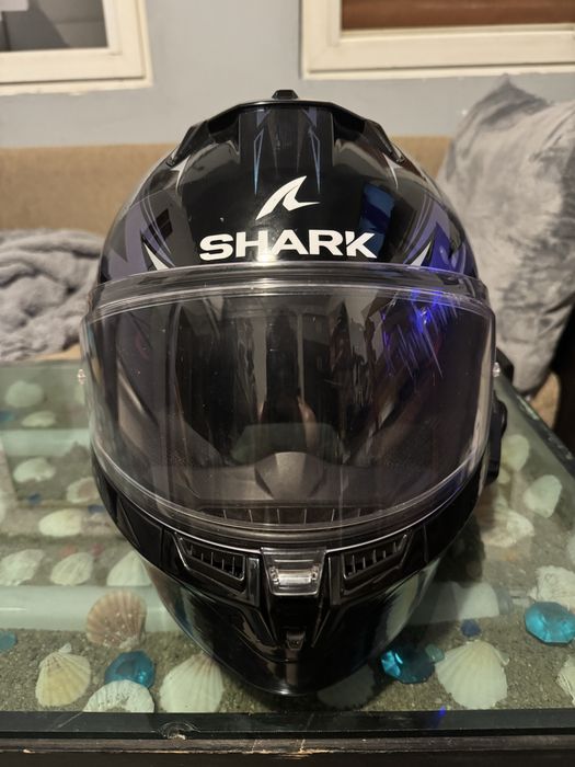 Casca Shark D-Skwal 3 cu intercom Sena Spider ST1